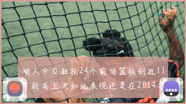 湖人今日狂抢24个前场篮板创近11年新高上次如此表现还是在2014年